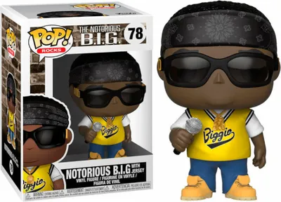 Obrázek produktu pro Funko POP! Rocks Notorious B.I.G. with Jersey 78