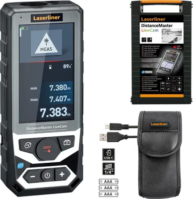 Image de Laserliner DistanceMaster LiveCam Laser range finder 150 m