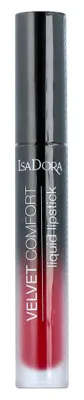 Zdjęcie produktu dla IsaDora Velvet Comfort pomadka w płynie 60 Raspberry Kiss (4 ml)