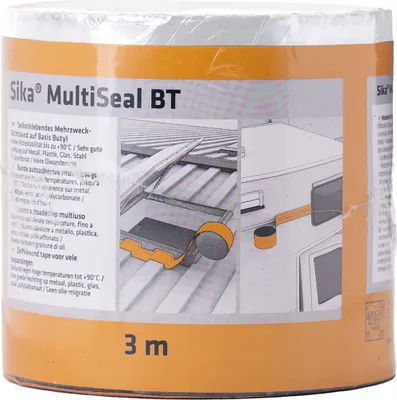 Produktbild von SikaMultiSeal BT 3m x10cm, grau Butyl-Dichtband