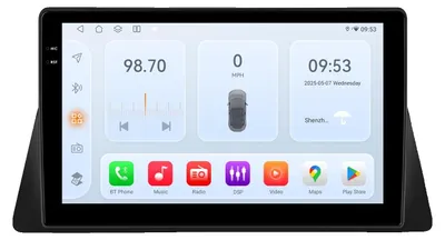 Image de Lecteur multimédia pour voiture, écran tactile, intégration de smartphone, compatible avec Honda Accord 8 (2008-2013), modèle QS8, référence AHDC2