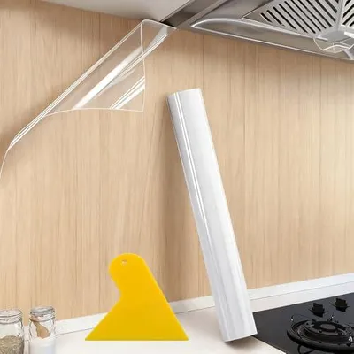 Produktbild von Selbstklebende transparente Folie - PVC - 40 x 300 cm