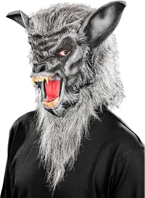 Produktbild von Werwolf grau - Kostüm Maske Halloween Fasching