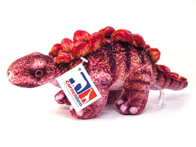 Produktbild von Cornelissen - Kuscheltier - Stegosaurus pink- 25 cm