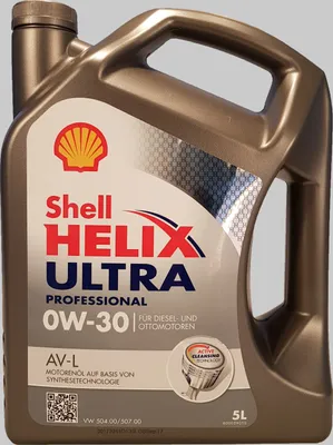 Produktbild von Shell Helix Ultra Professional AV-L 0W-30 5 Liter