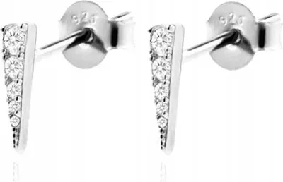 Image de Boucles D'oreilles Cuivre Classique K16 Argent
