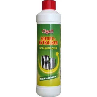 Produktbild von 4x500ml Cigall Sofort Entkalker für Haushaltsgeräte mit Zitronensäure