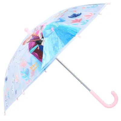 Immagine prodotto di Ombrello Disney Frozen II Ø 71 cm - Ombrello colorato per bambini con Elsa e Anna