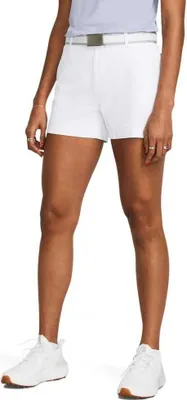 Produktbild von Under Armour Golf Drive 4´´ Damen Shorts Weiß 4 Frau Weiß 4