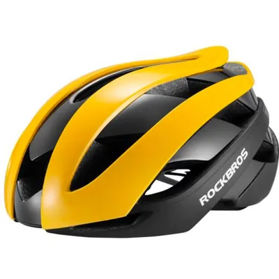 Zdjęcie produktu dla Kask rowerowy Rockbros 10110004005 rozmiar L - żółto-czarny