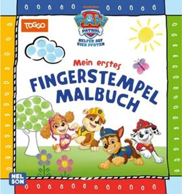 Produktbild von PAW Patrol Kindergartenheft: Mein erstes Fingerstempel-Malbuch