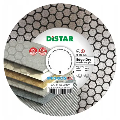 Produktbild von Distar Diamanttrennscheibe EDGE DRY 115x22,23 mm Trockenschnitt