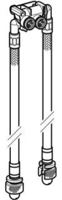 Produktbild von Geberit 244167001 Set Panzerschläuche für Geberit ONE
