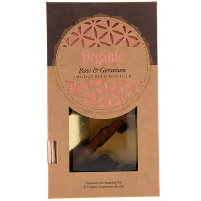 Image de Parfum d'intérieur Organic - Rose et géranium, 150 ml