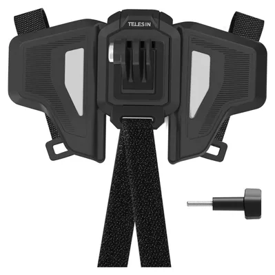 Image de Support pour casque de moto GP-HBM-MT2-YH – Réglable, pliable, support mentonnière pour GoPro Hero 11/10/9/8, Osmo Action, Insta360, accessoires pour caméra de sport