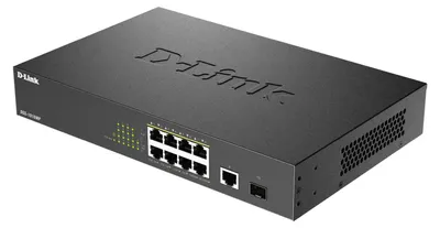 Produktbild von D-Link DGS-1010MP/E 10-Port PoE+ Switch