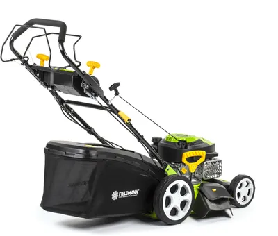 Obrázek produktu pro FIELDMANN FZR 4618-144BV Benzínová rotační sekačka s pojezdem, systém sečení 4 v 1, motor: OHV, 144cc, 2.5kW, variabilní rychlost pojezdu – 4 rychlosti