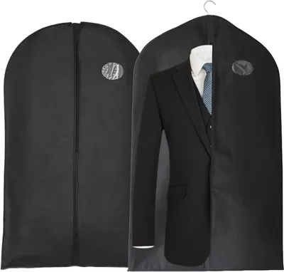Obrázok produktu pre Obal na odevy 60 x 128 cm, 2 ks, netkaná textília, na cestovanie a uloženie
