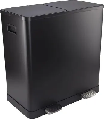 Produktbild von Famanu Abfalltrennbehälter 60 Liter - Mit Soft-Close Deckel und herausnehmbaren Eimern