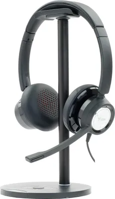 Immagine prodotto di itek H362 Auricolare Cablato Stereo per Ufficio, Nero, Over-ear con Microfono