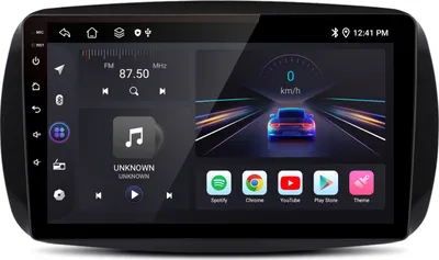 9 Zoll Android 15 2 64GB Carplay Für Mercedes Benz Smart