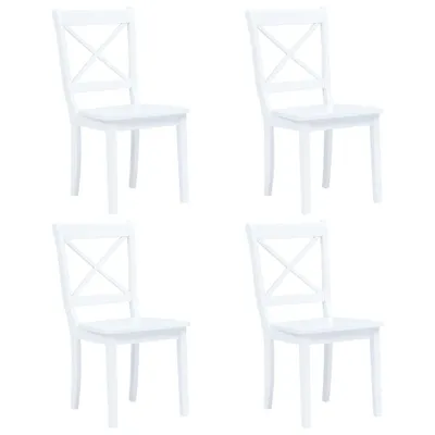 Immagine prodotto di Set da Pranzo 5 pz in Legno Massello di Hevea Bianco