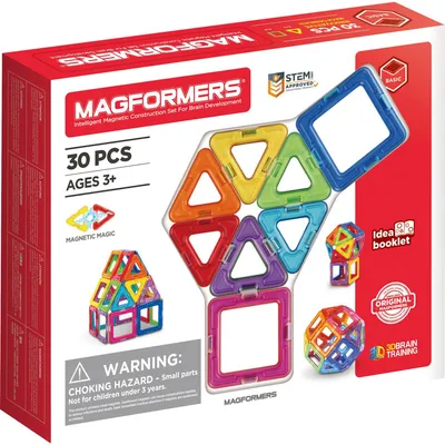 Obrázok produktu pre Magformers 30 kusov Podporuje kreativitu