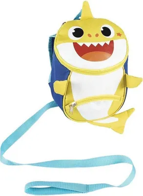 Produktbild von Kinderrucksack Baby Shark Gelb (9 x 20 x 27 cm)