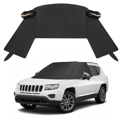 Produktbild von Auto Windschutzscheibenabdeckung 158 x 125 cm 600D Oxford Wasserdicht Allwetter Schutz