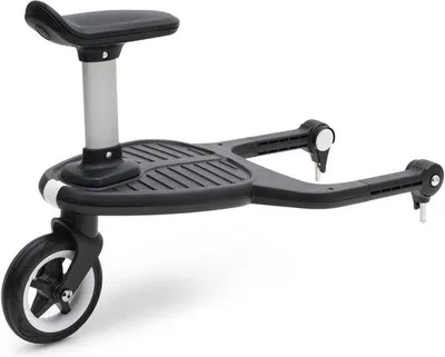 Produktbild von Famanu Mehrfahrbrett - kompatibel mit Kinderwagen, abnehmbarer Sitz - schwarz
