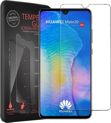 Produktbild von 2x Conie Glasfolie für Huawei Mate 20 Displayschutz Folie Panzer Glas Premium Schutzfolie Set Blasenfrei