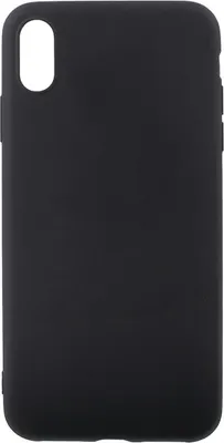Immagine prodotto di Custodia per Apple iPhone Xs Max Custodia del telefono cellulare Custodia in silicone Copertura paraurti nero opaco