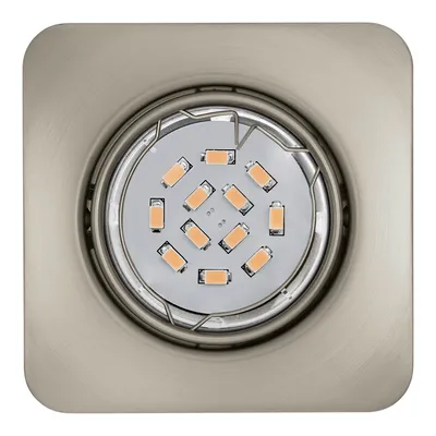 Produktbild von EGLO Peneto, Einbaustrahler, Nicht austauschbare(s) Leuchtmittel, LED, 5 W, 3000 K, Nickel