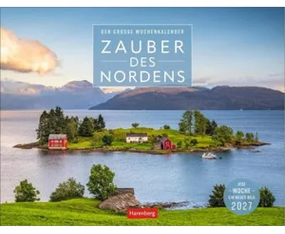 Produktbild von Zauber des Nordens Großer Wochenkalender 2027 - Jede Woche ein es Bild