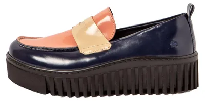 Produktbild von Art Schuhe Damen 1530S NAPPA SHINNY NAVY-FLAMINGO/BRIGHTON Farbe Blau