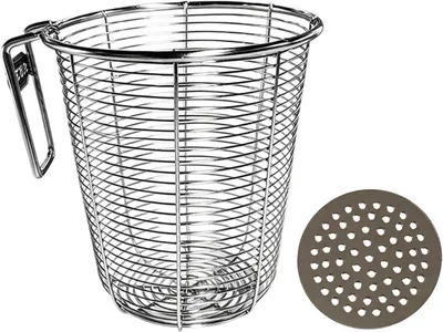Obrázek produktu pro Hygienický držák na párátka vyrobený z nerezové oceli, vybavený nástěnným držákem a odtokovými otvory, vhodný pro domácí i komerční kuchyně