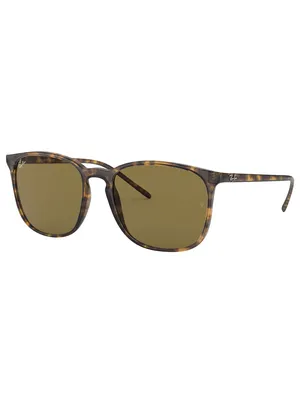 Produktbild von Ray-Ban RB4387, Erwachsener, Uni, Quadratisch, Schildkröte, Nicht-polarisierte Linse, Nylon