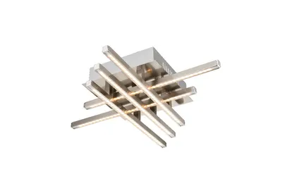 Produktbild von Globo Deckenleuchte nickel matt, 68197-30