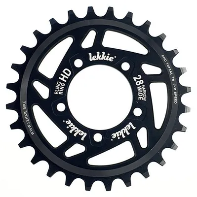 Produktbild von windmeile | Lekkie Bling Ring Kettenblatt, 28T, für Bafang BBS03 BBSHD, Kettenring, Chain Ring, Fahrrad, E-Bike, Pedelec