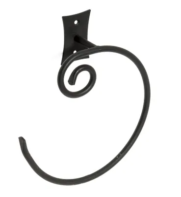 Produktbild von REBECCA Handtuchhalter offen, Schwarz