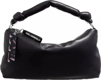 Produktbild von Schwarze Lederhandtasche 225W3056