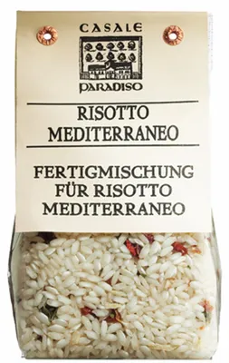 Immagine prodotto di Risotto Mediterraneo con verdure 300 gr. - Casale Paradiso