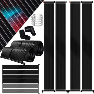 Produktbild von KESSER® Solarkollektor Poolheizung cm, Warmwasser Heizung Solarheizung für Pools l Beliebig erweiterbar l UV-beständiger Kunststoff