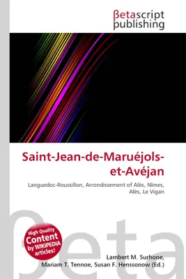 Produktbild von Saint-Jean-de-Maruéjols-et-Avéjan