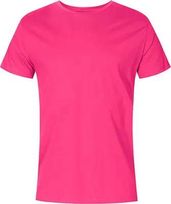 Immagine prodotto di X.O by Promodoro 1400 | Maglietta girocollo da uomo, Cotone pettinato - Colore: Bright Rose - Taglia: XXL