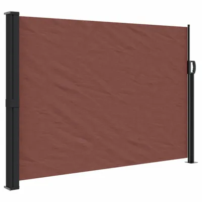 Obrázok produktu pre vidaXL Bočná výsuvná markíza hnedá 140x600 cm