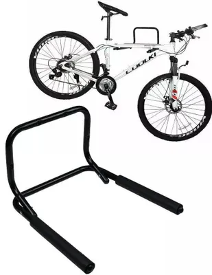 Zdjęcie produktu dla WIESZAK NA ROWER ŚCIANĘ UCHWYT HAK ROWEROWY MOCNY Duży Czarny