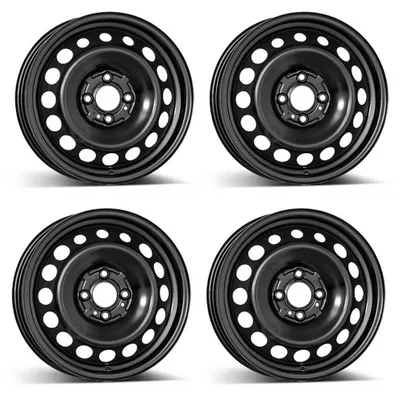 Image de 4 jantes en acier Alcar 4001 5,0Jx15, déport 38, entraxe 4x100 pour Renault Twingo
