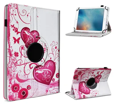 Produktbild von Tablet Hülle für Doogee U9 U10 U11 /Pro Tasche Schutzhülle Case 360 Grad DrehbarFarbe 360 Uni:Motiv 7
