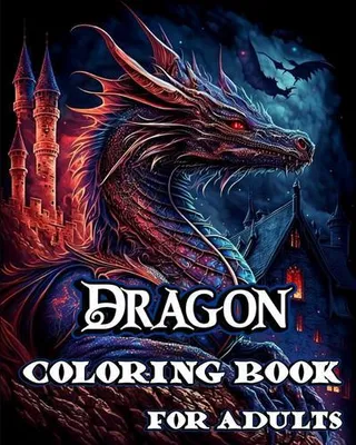 Produktbild von Dragon Coloring Book for Adults